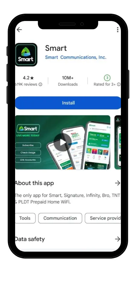 Smart Communications, Inc. logo with a focus on innovative app design and user-friendly interfaces.