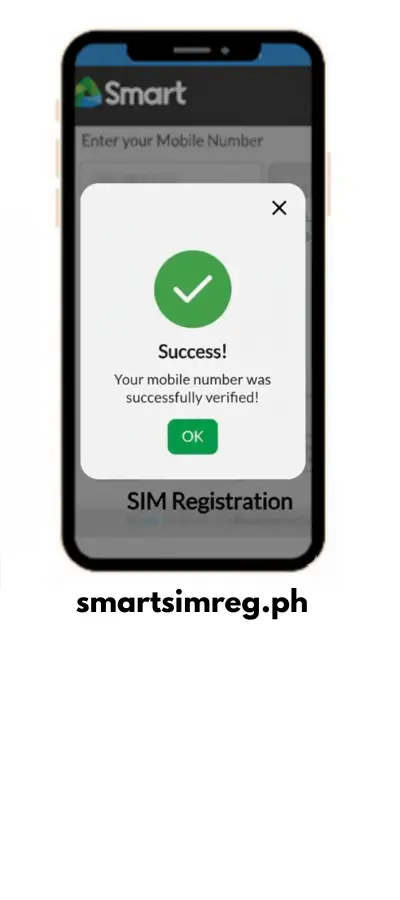successful registration.