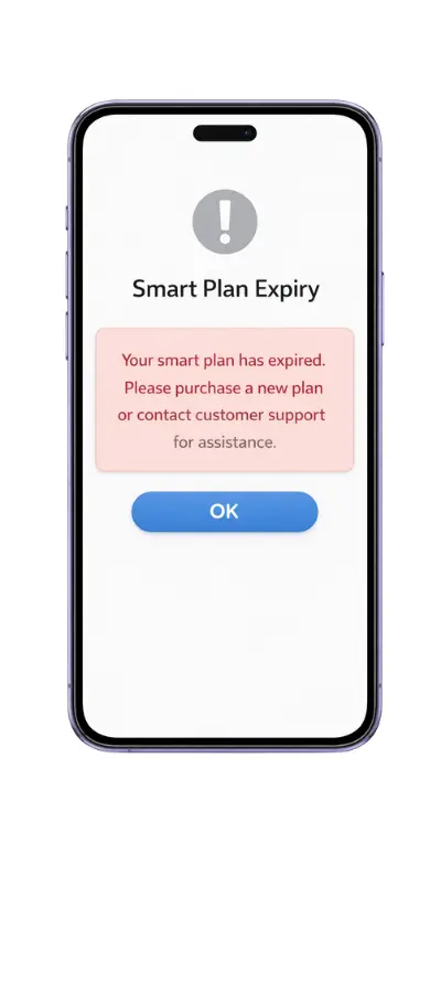 Smart Plan Expiry