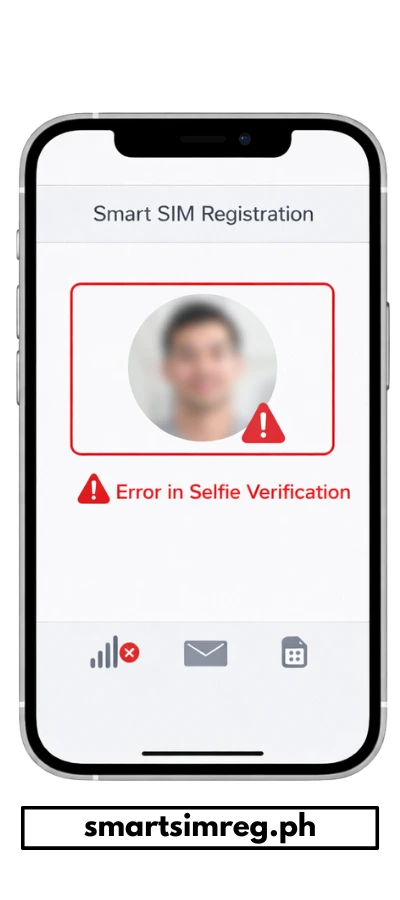 Error in Selfie Verification