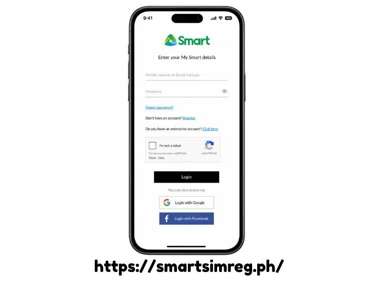 Log in to Your Smart Account